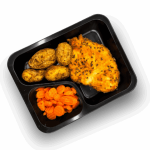 Filet panierowany w siemieniu lnianym