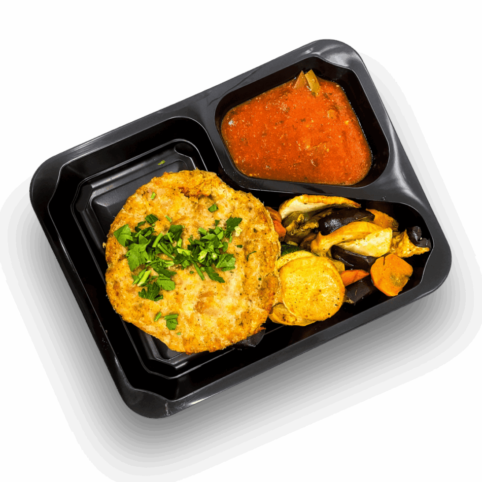 Fit burger drobiowy z pietruszką