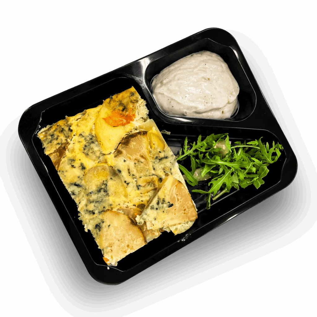 Gratin warzywne z serem pleśniowym